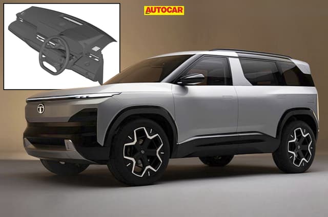 Tata Sierra EV interior leaked via design patent